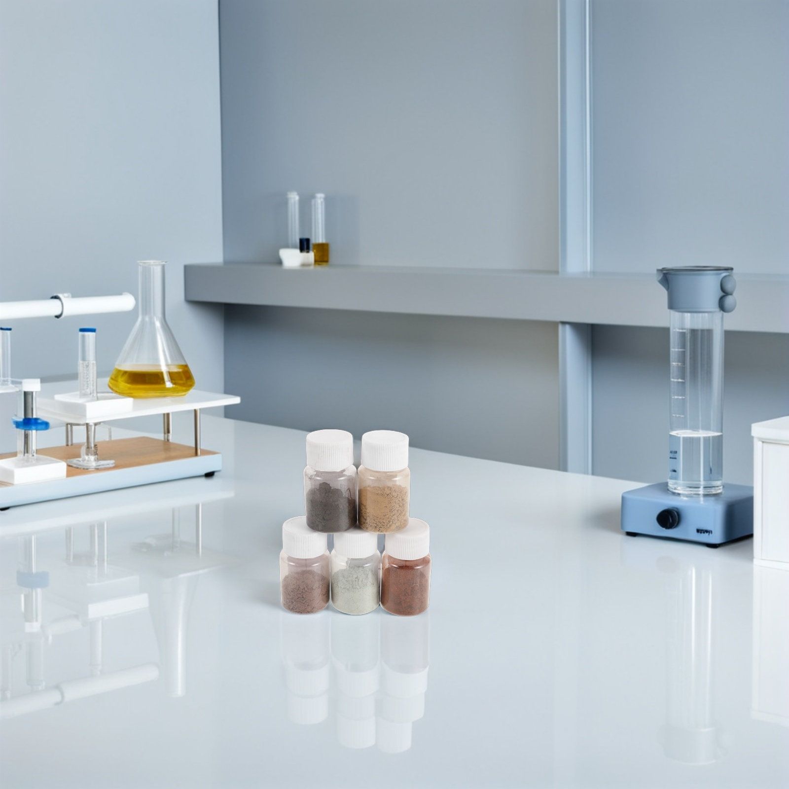 20 Bottles Five Color Laborato - مراجعة Science Experiment وسعره
