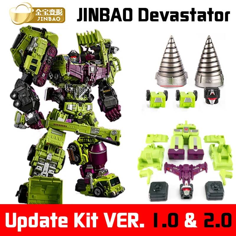 Jinbao Devastator Update Kit P - مراجعة Science Robot وسعره