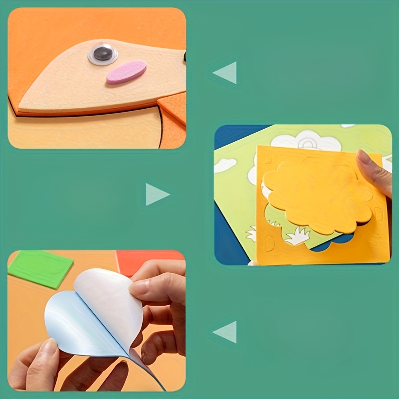 3D Stickers for Kids, Disposab - مراجعة Science Project Diy وسعره