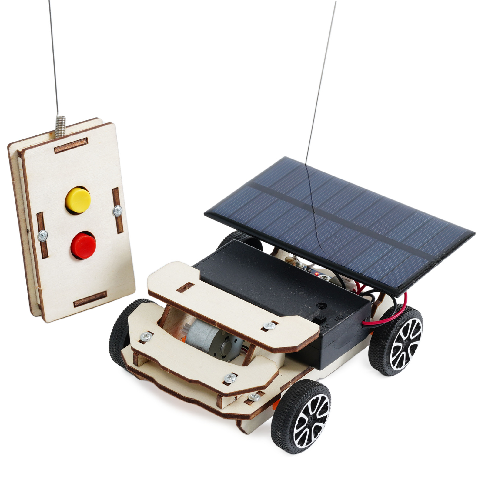 DIY Remote Solar Car Model Tec - مراجعة Science Project Diy وسعره
