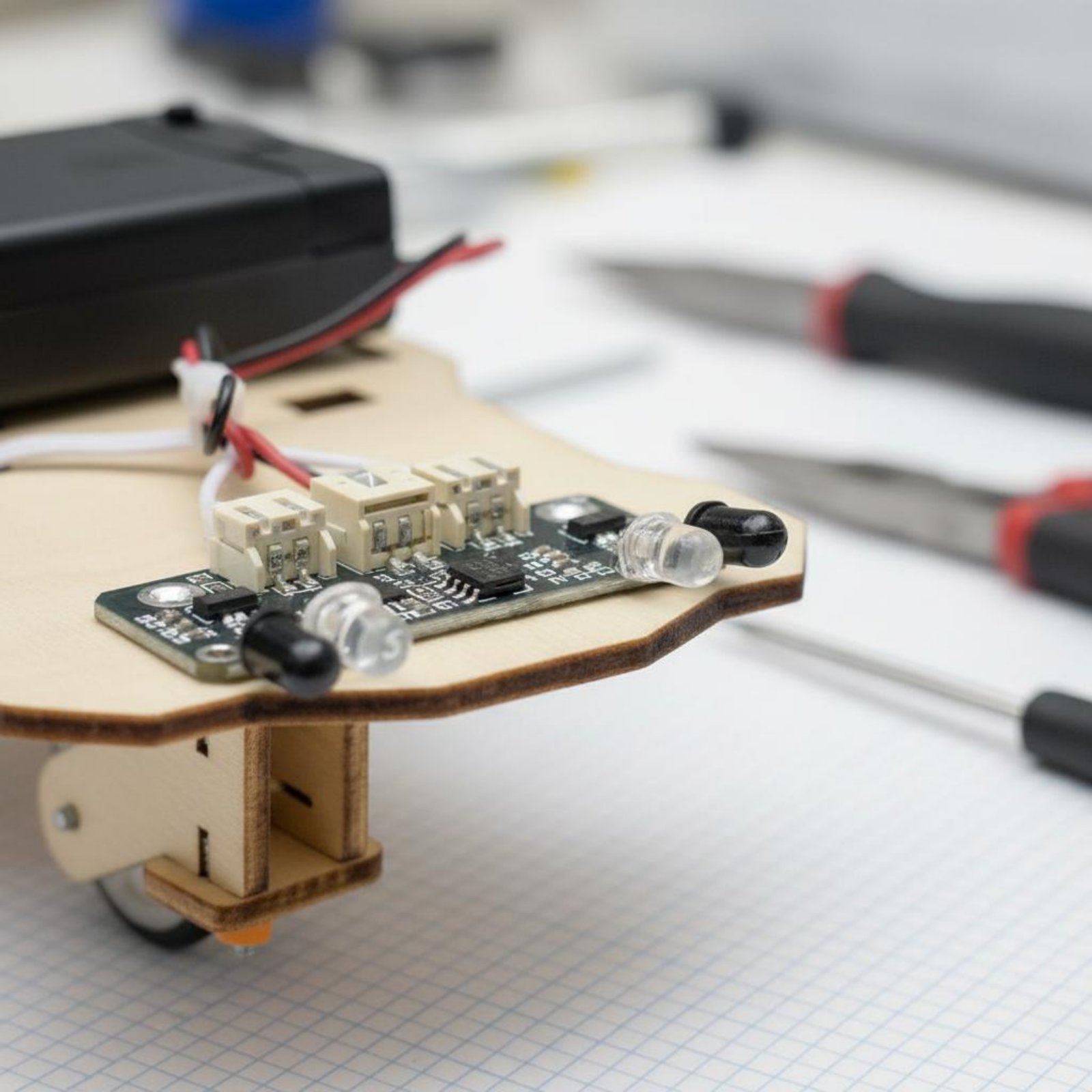 Wooden Intelligent Vehicle Kit - مراجعة Science Robot وسعره