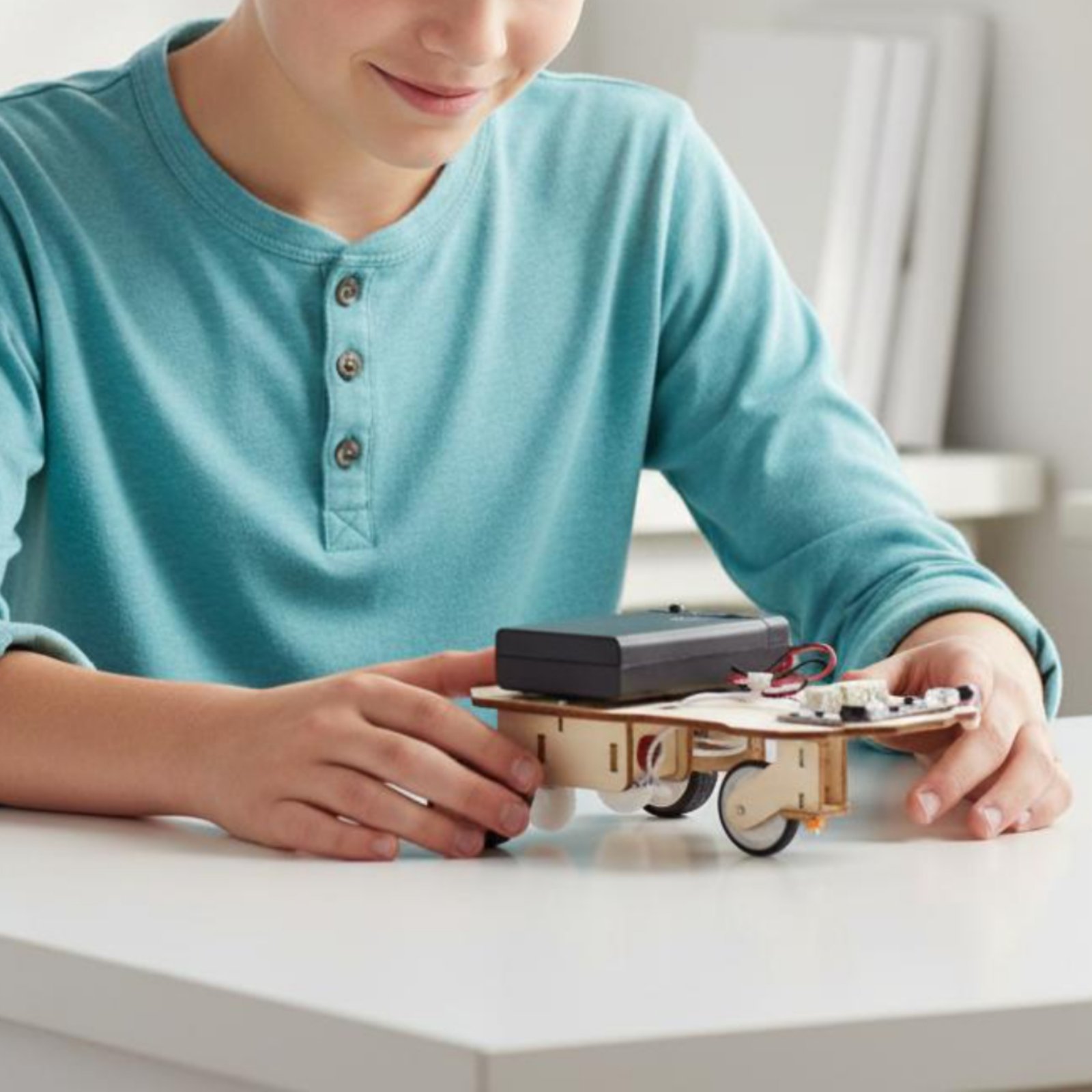 Wooden Intelligent Vehicle Kit - مراجعة Science Robot وسعره